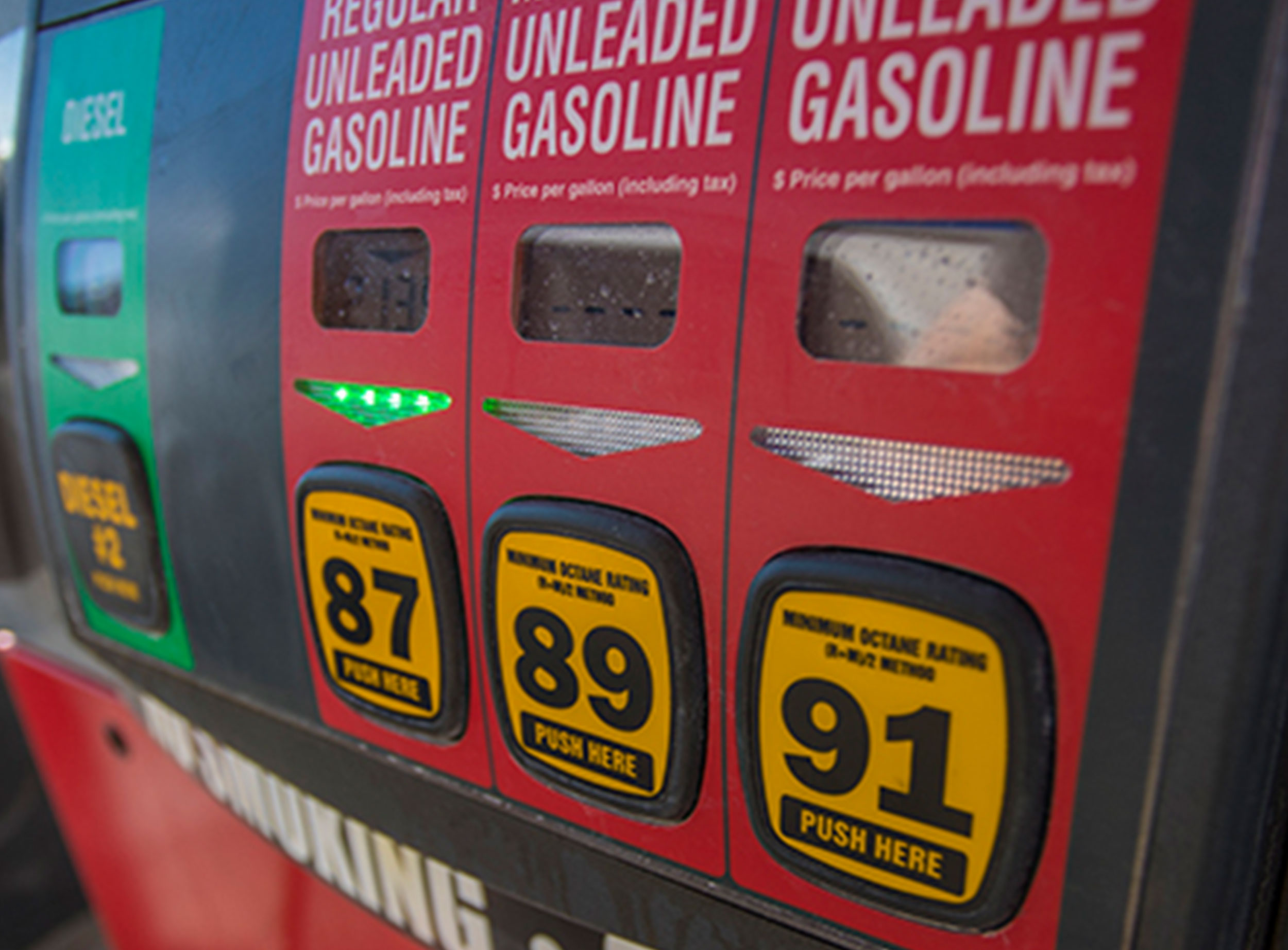 image of gas pumps