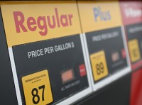 image of gas pumps