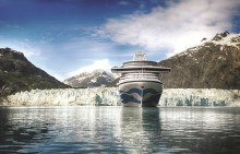 image of Princess cruise ship in Alaska waters